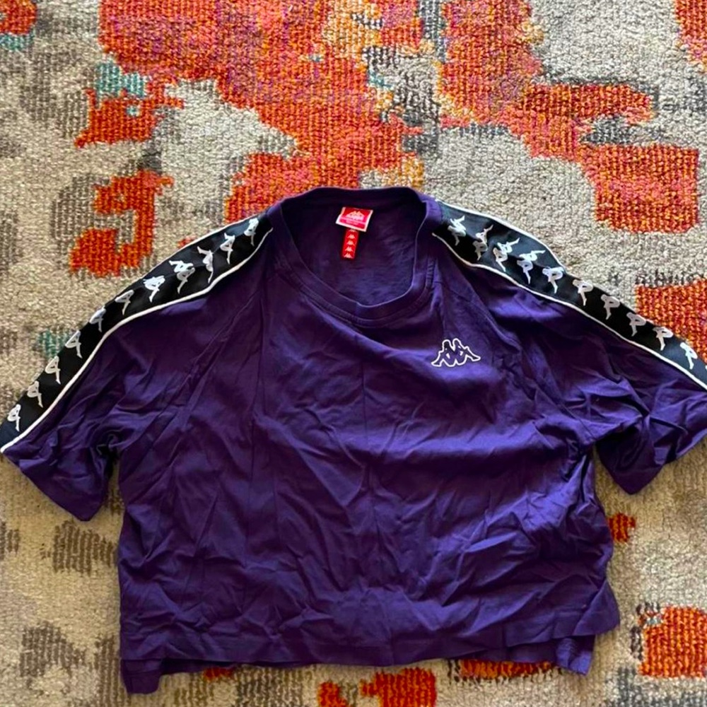 Purple kappa shirt